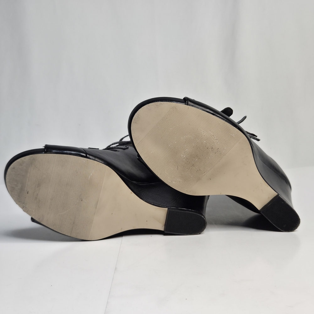 Madden Girl Gipsey Black Vegan Wedge 2010 - Picture 7 of 7